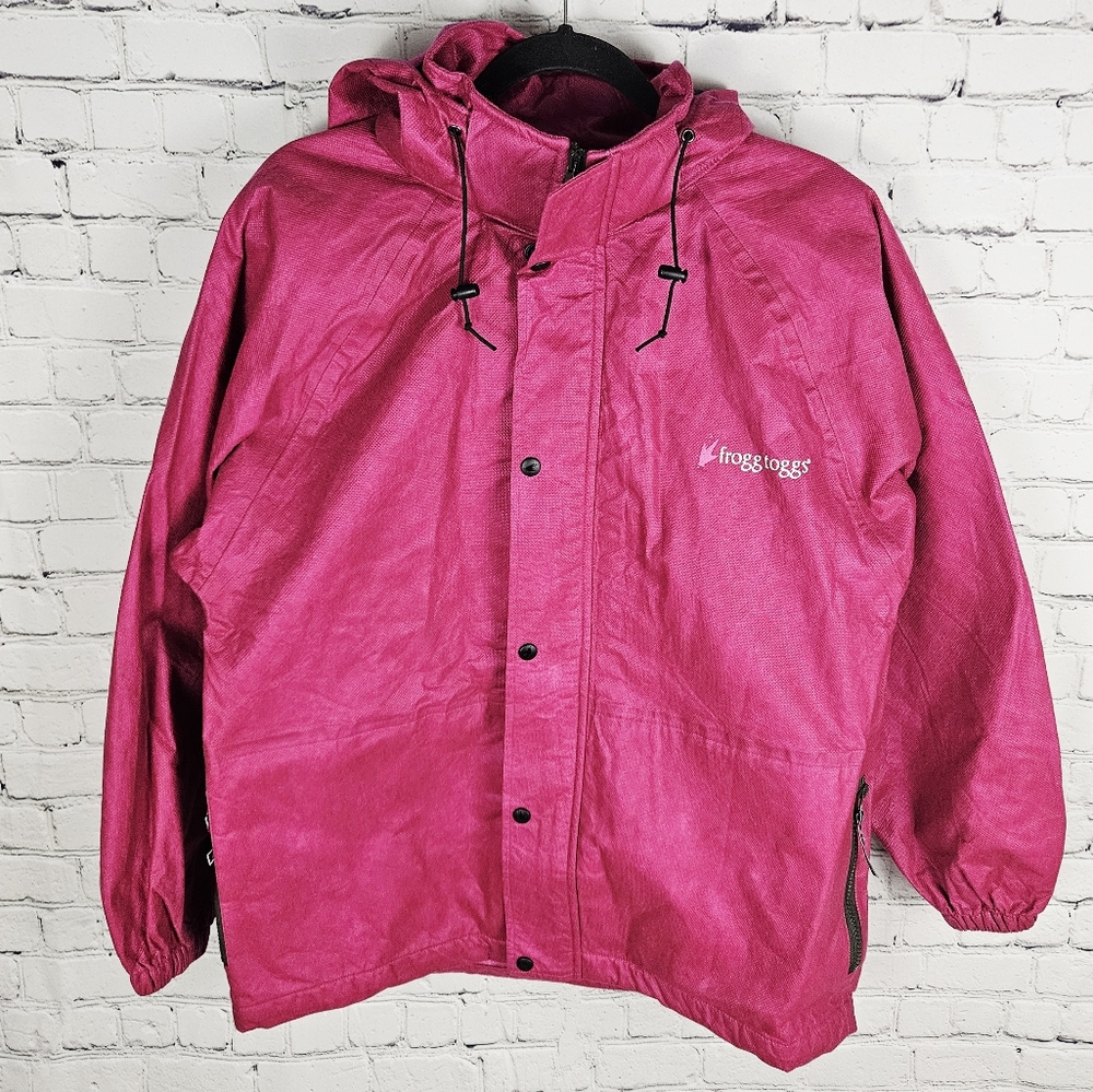 FROGG TOGGS | seam sealed stow-away hood waterproof rain coat